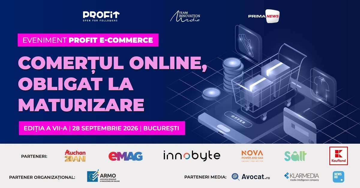 Eveniment Profit E-commerce – Comerțul online, obligat la maturizare