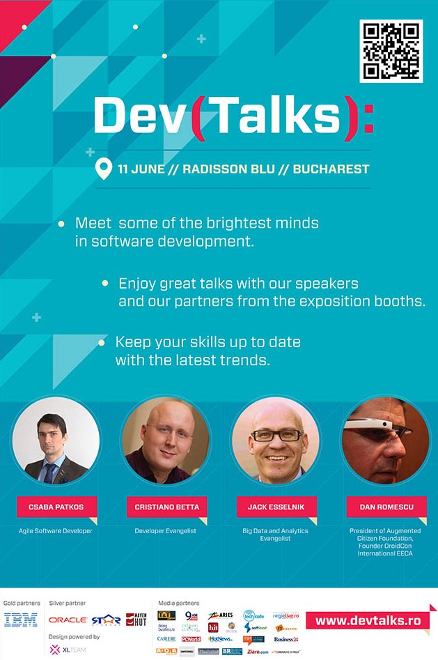 Ultimele zile in care te poti inscrie la Dev Talks. Portalul de cariera Hipo.ro ofera 100 de invitatii gratuite!