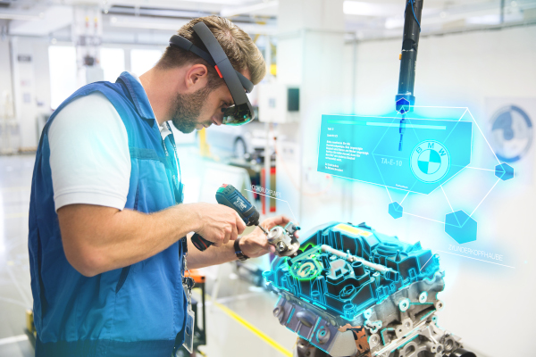 Realitatea virtuală şi cea augmented deschid noi căi pentru sistemul de producţie BMW Group